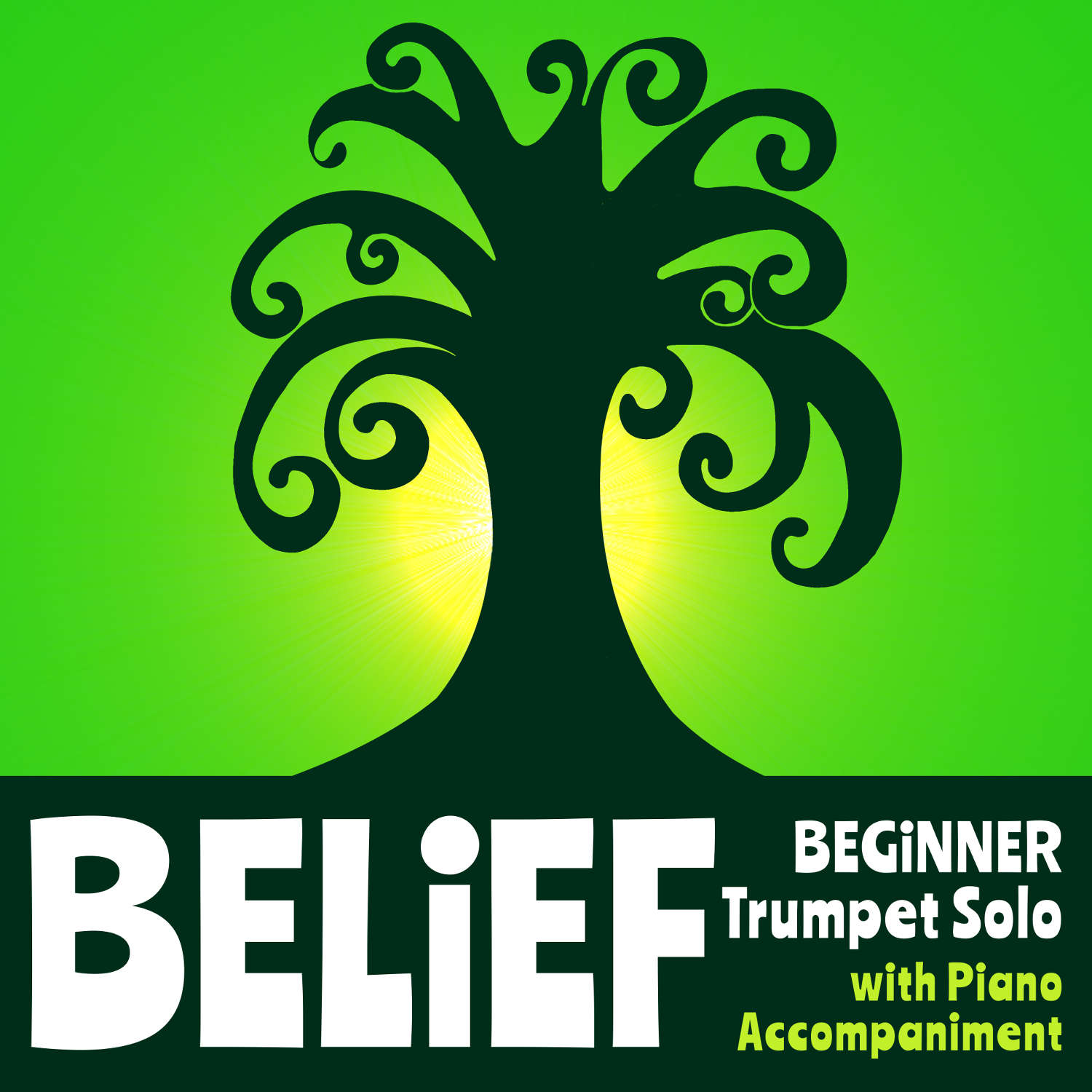 Belief Beginner Trumpet Solo Sheet Music PDF Easy